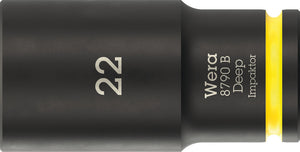 Wera 8790 B Impaktor Deep Socket with 3/8" drive 05005562001