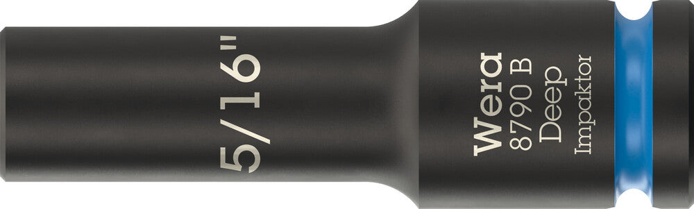 Wera 8790 B Impaktor Deep Socket with 3/8" drive 05005565001