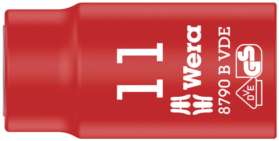 Wera 8790 B VDE Zyklop 3/8" socket, insulated 05004955001