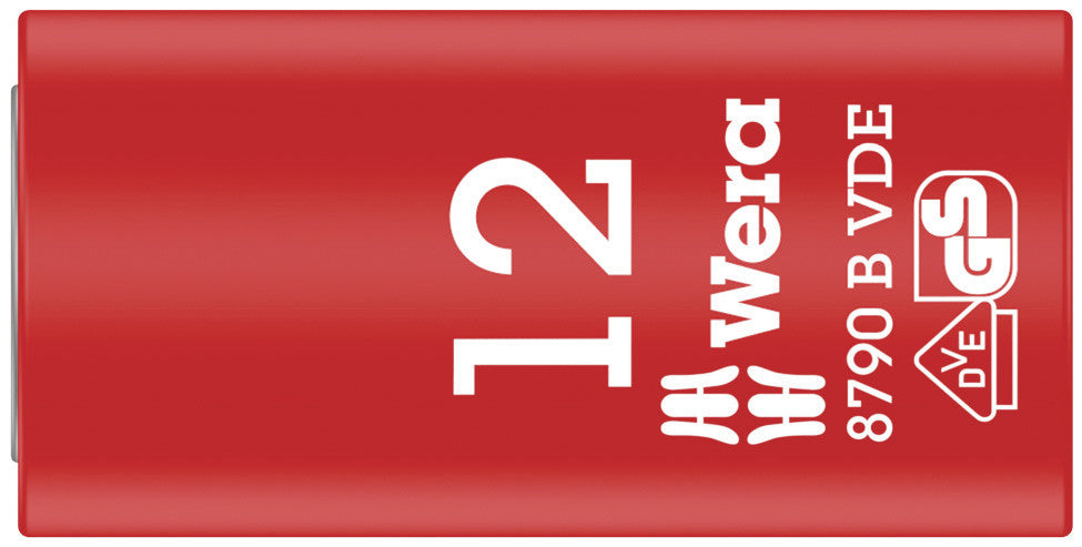 Wera 8790 B VDE Zyklop 3/8" socket, insulated 05004956001