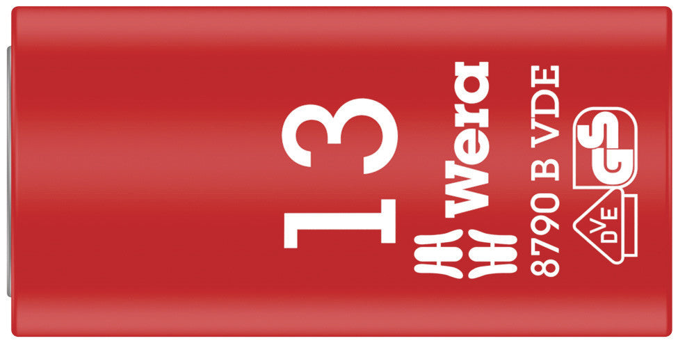 Wera 8790 B VDE Zyklop 3/8" socket, insulated 05004957001