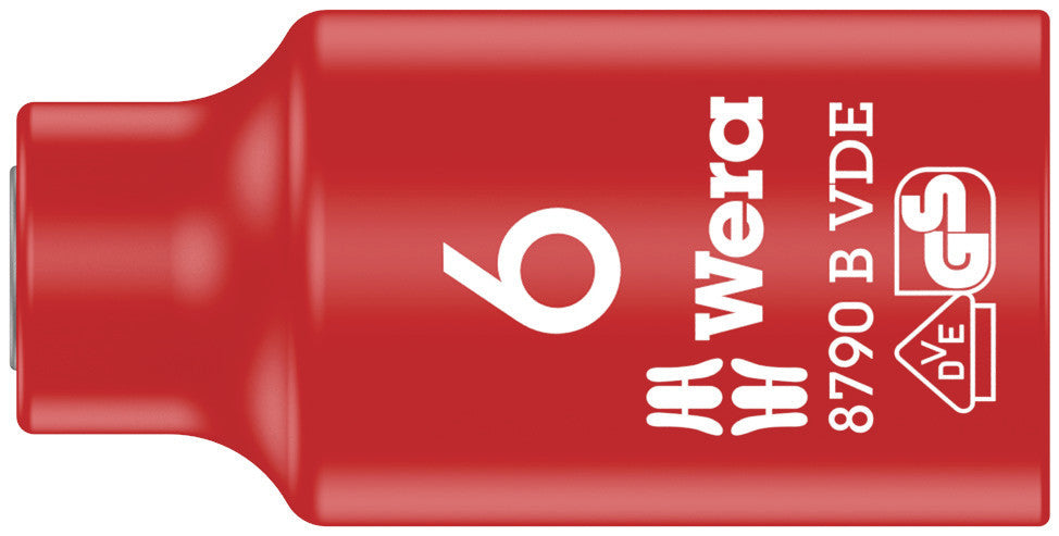 Wera 8790 B VDE Zyklop 3/8" socket, insulated 05004950001