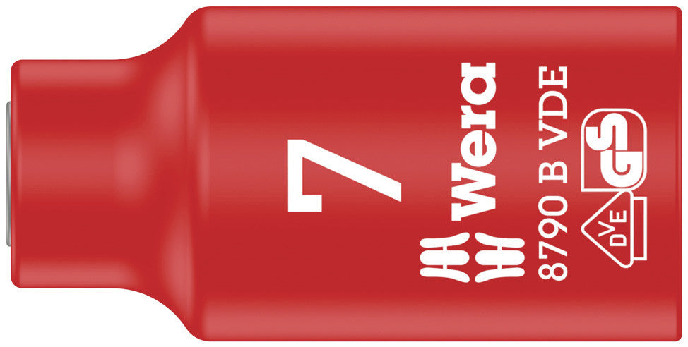 Wera 8790 B VDE Zyklop 3/8" socket, insulated 05004951001