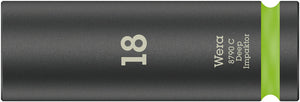 Wera 8790 C Impaktor Deep socket with 1/2" drive 05004835001