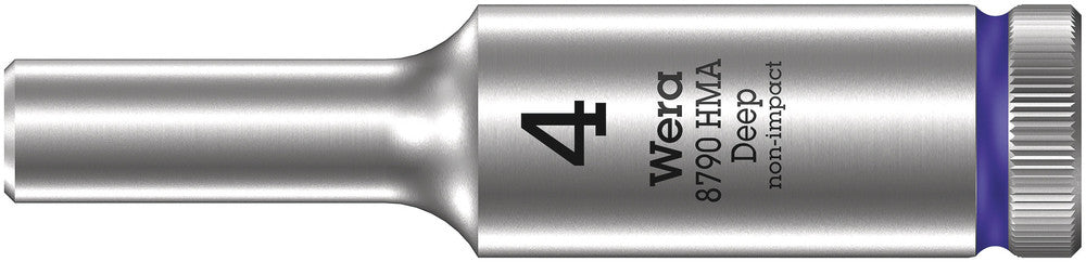 Wera 8790 HMA Deep 1/4" socket 05004500001
