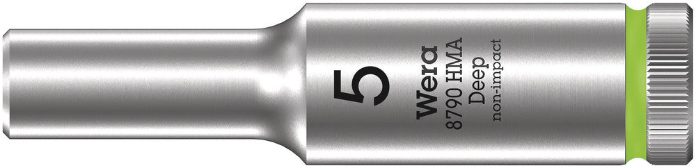 Wera 8790 HMA Deep 1/4" socket 05004501001