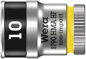 Wera 8790 HMA HF Zyklop socket with 1/4" drive with holding function 05003725001