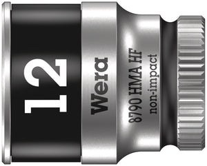 Wera 8790 HMA HF Zyklop socket with 1/4" drive with holding function 05003727001