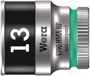 Wera 8790 HMA HF Zyklop socket with 1/4" drive with holding function 05003728001