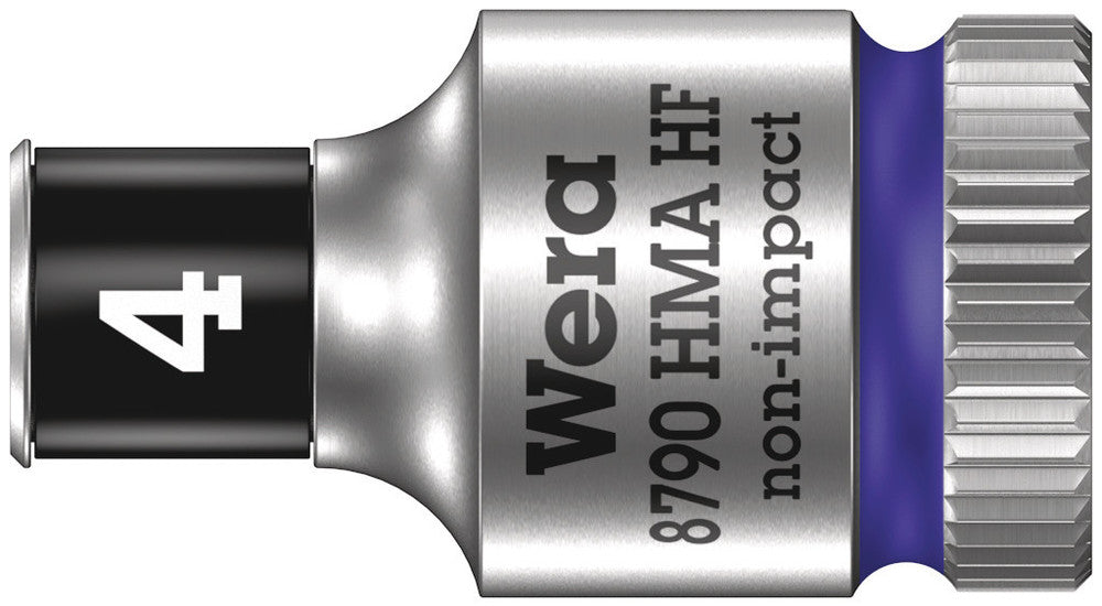 Wera 8790 HMA HF Zyklop socket with 1/4" drive with holding function 05003717001