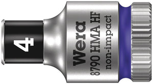 Wera 8790 HMA HF Zyklop socket with 1/4" drive with holding function 05003717001