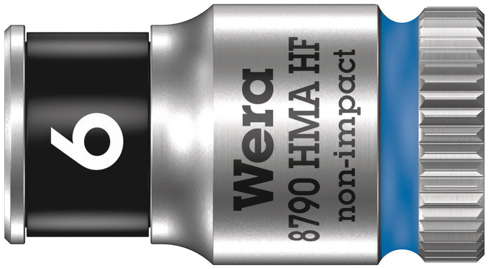Wera 8790 HMA HF Zyklop socket with 1/4" drive with holding function 05003721001