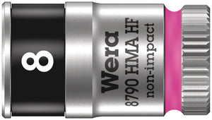 Wera 8790 HMA HF Zyklop socket with 1/4" drive with holding function 05003723001