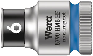 Wera 8790 HMB HF Zyklop socket with 3/8" drive with holding function 05003740001
