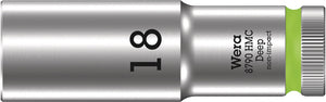 Wera 8790 HMC Deep socket with 1/2" drive 05004558001