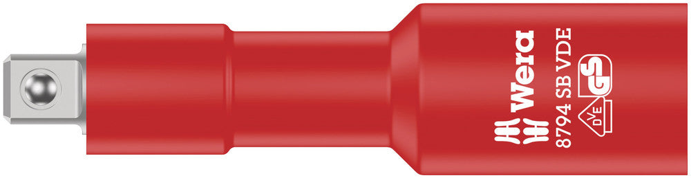 Wera 8794 SB VDE Zyklop extension, insulated, short, 3/8" 05004964001