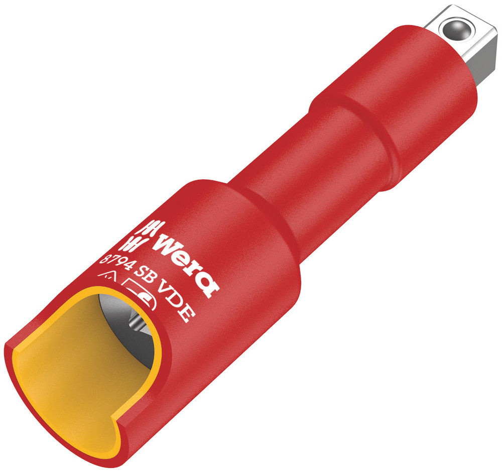 Wera 8794 SB VDE Zyklop extension, insulated, short, 3/8" 05004964001