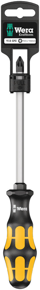 Wera 918 SPZ SB Screwdriver for Pozidriv screws 05100082001