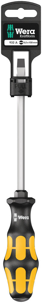 Wera 932 A SB Screwdriver for slotted screws 05100087001