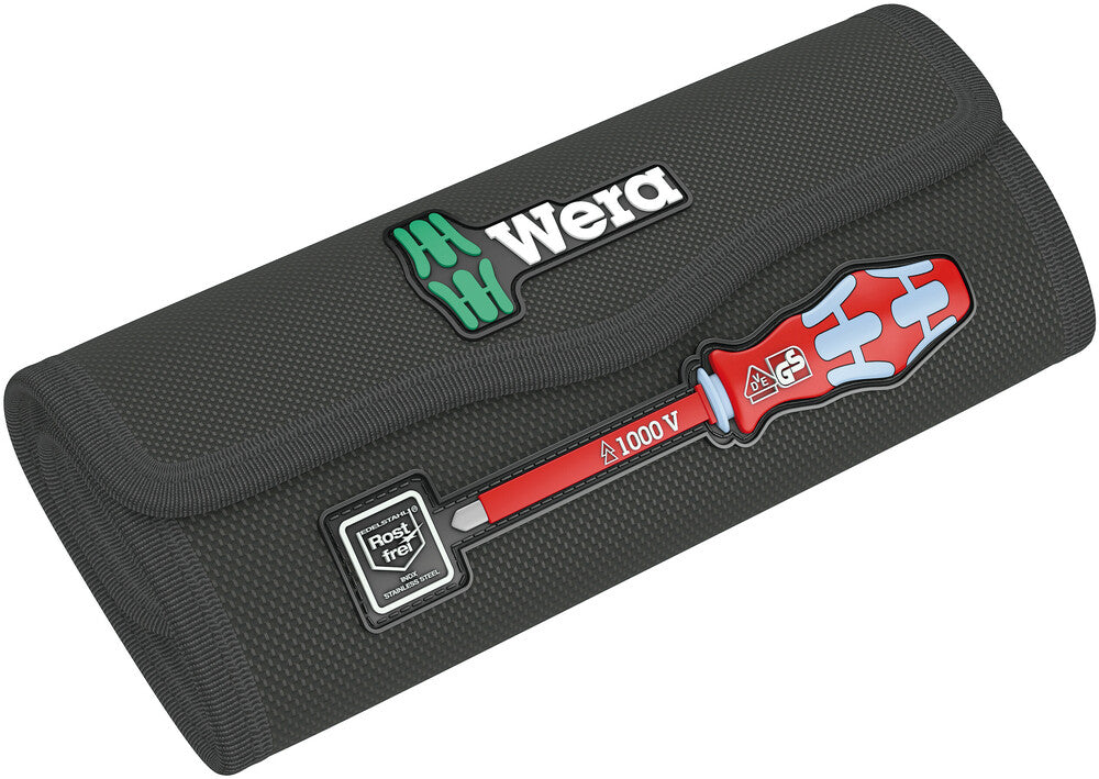 Wera 9477 Folding pouch for sets of up to 17 Kraftform Kompakt VDE Stainless, empty 05136540001