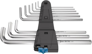 Wera 950/9 L Hex-Plus HF 1 L-key set, metric, chrome-plated, with holding function 05022130001