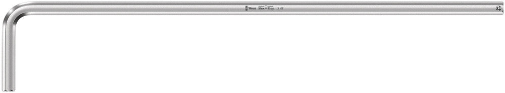 Wera 950 L HF L-key, metric, chrome-plated, with holding function 05022120001