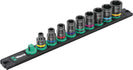 Wera 9608 Magnetic rail B Impaktor Imperial 1, 9 pieces (05005452001)