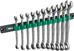 Wera 9630 Magnetic rail 6000 Joker 1 Ratcheting combination wrenches set 05020014001