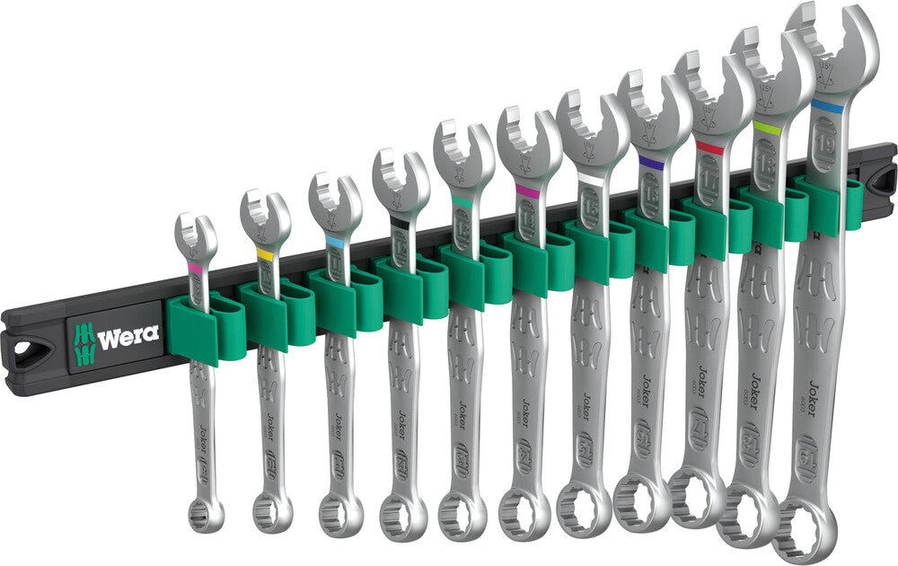 Wera 9640 Magnetic rail 6003 Joker 1 Ring spanner set 05020233001