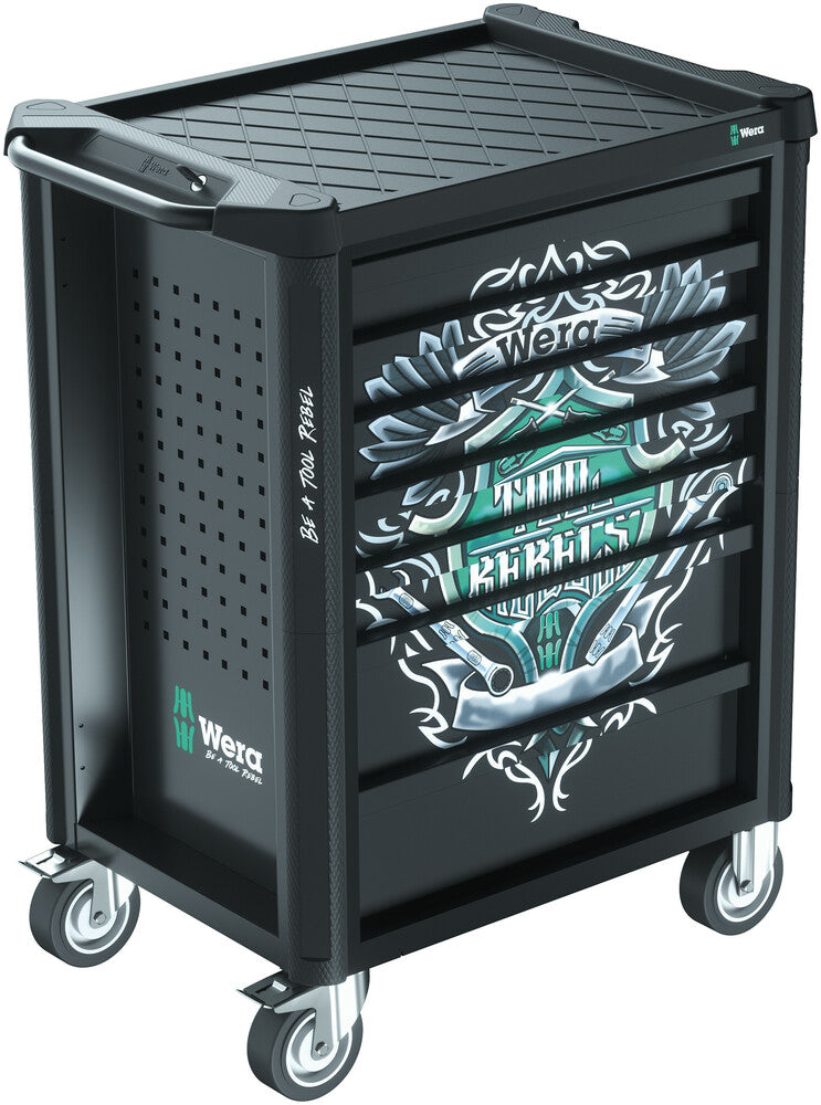 Wera 9700 Tool Rebel Roller Cabinet 1 05150130001