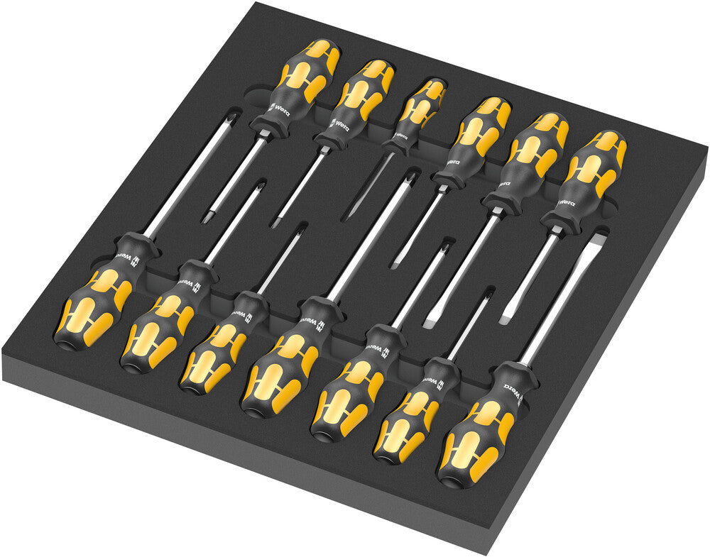 Wera 9714 Foam insert The Chiseldriver screwdriver set 1 05150105001