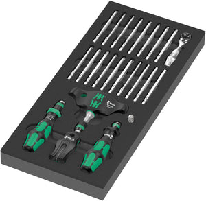 Wera 9752 Foam insert Kraftform Kompakt with ratchet functionality set 1 05150152001