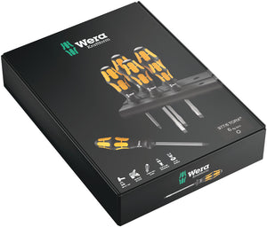 Wera 977/6 TORX® Screwdriver set Kraftform Wera: Chiseldriver and rack 05024410001