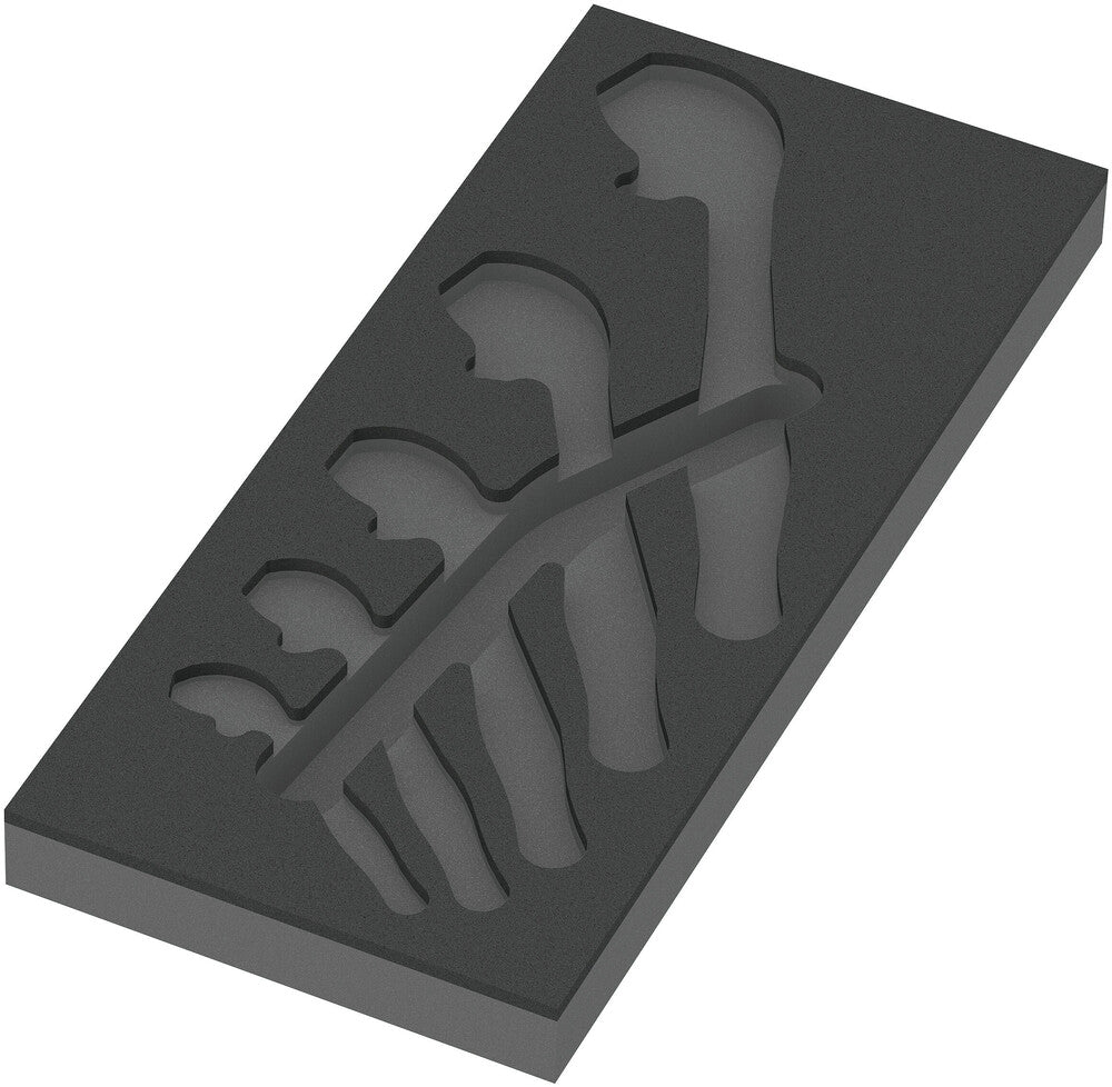 Wera 9832 Foam insert 6004 Joker Set 1, empty 05137332001