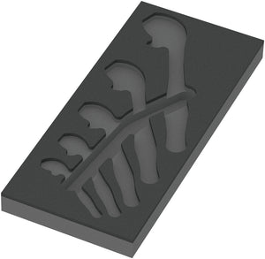 Wera 9832 Foam insert 6004 Joker Set 1, empty 05137332001