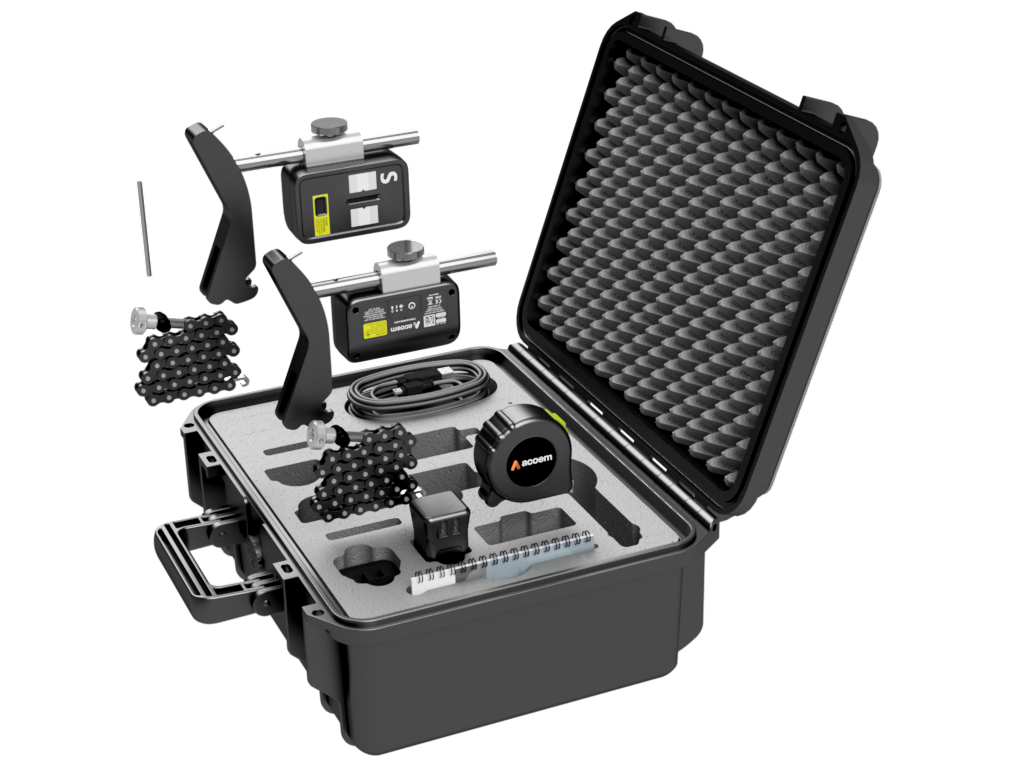 ACOEM AT-100 Laser Shaft Alignment Tool, Quick, Efficient Tablet-Based Horizontal Shaft Alignment System