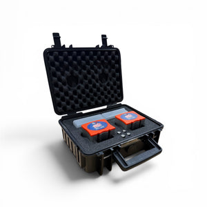 Acoem belt hog 2 pulley laser alignment tool open case side view