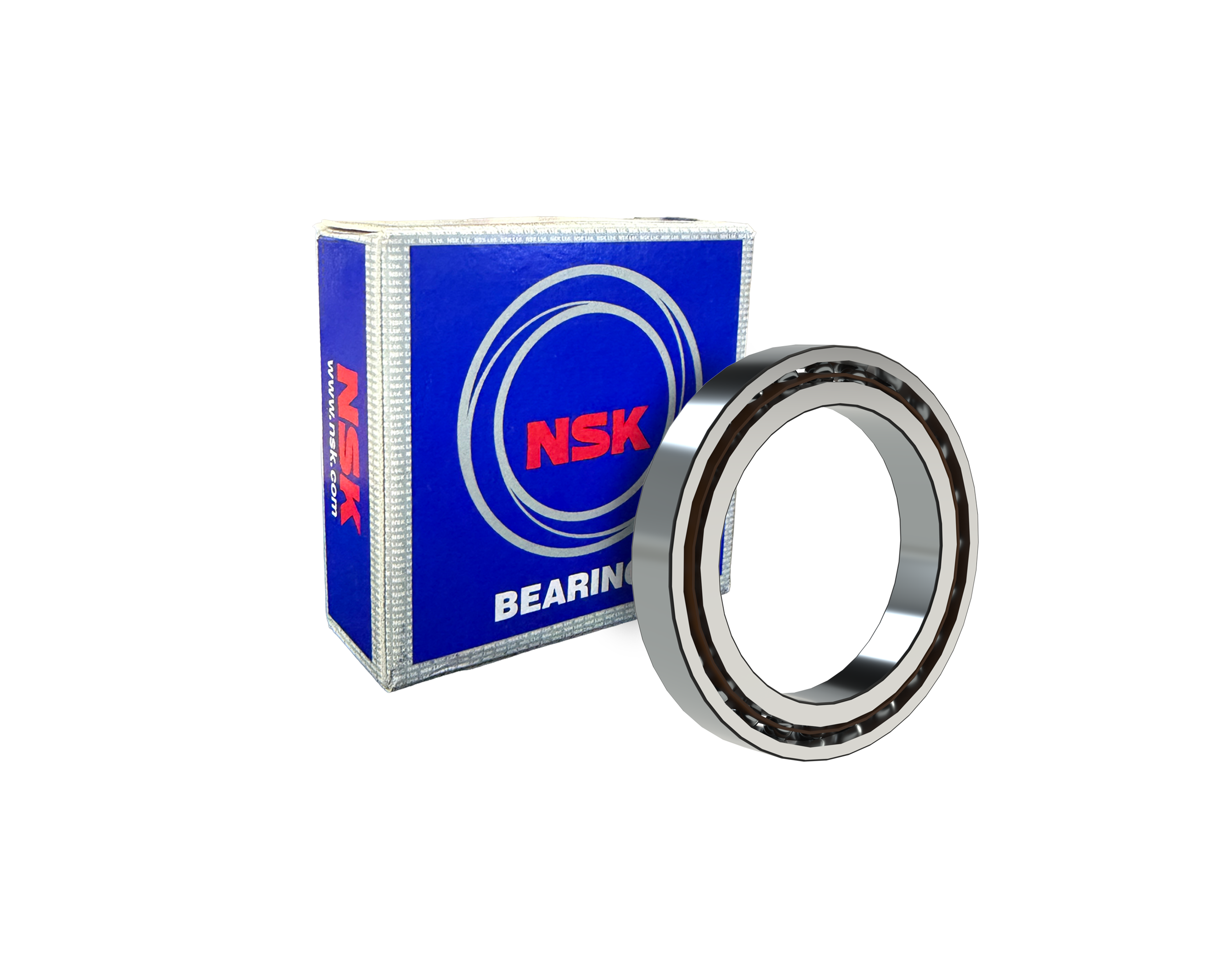 NSK 17TAC47  CSUHPN7C Spindle Bearing - 17 mm ID, 47 mm OD, 15 mm Width