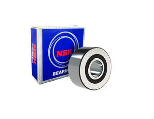 NSK 3303 BTNG Angular Contact Ball Bearing - 17 mm ID, 47 mm OD, 22.2 mm Width, Normal