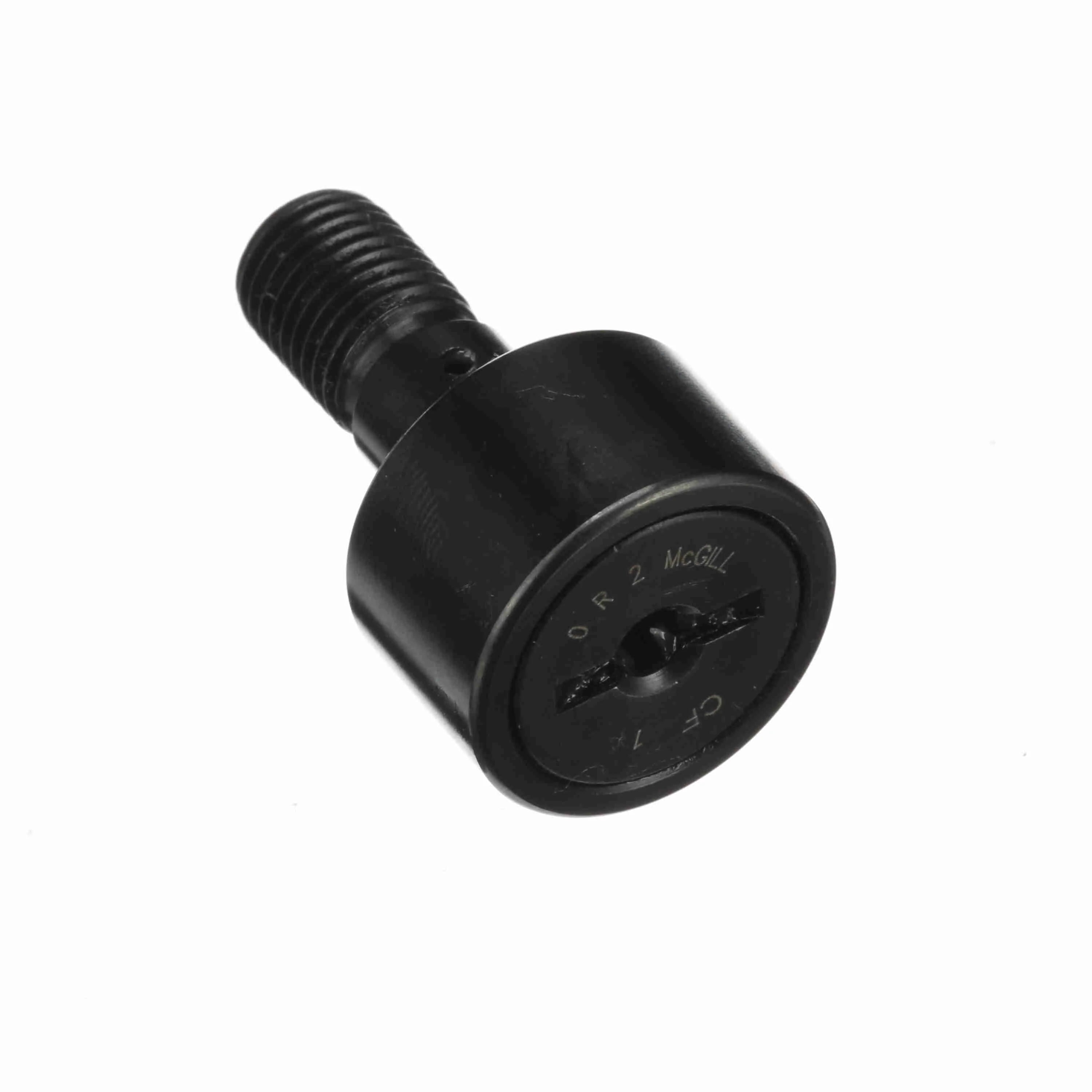 McGill CF 1 CAMROL® Cylindrical Inch Cam Follower - Stud Mount Roller - Hex Hole - Sealed