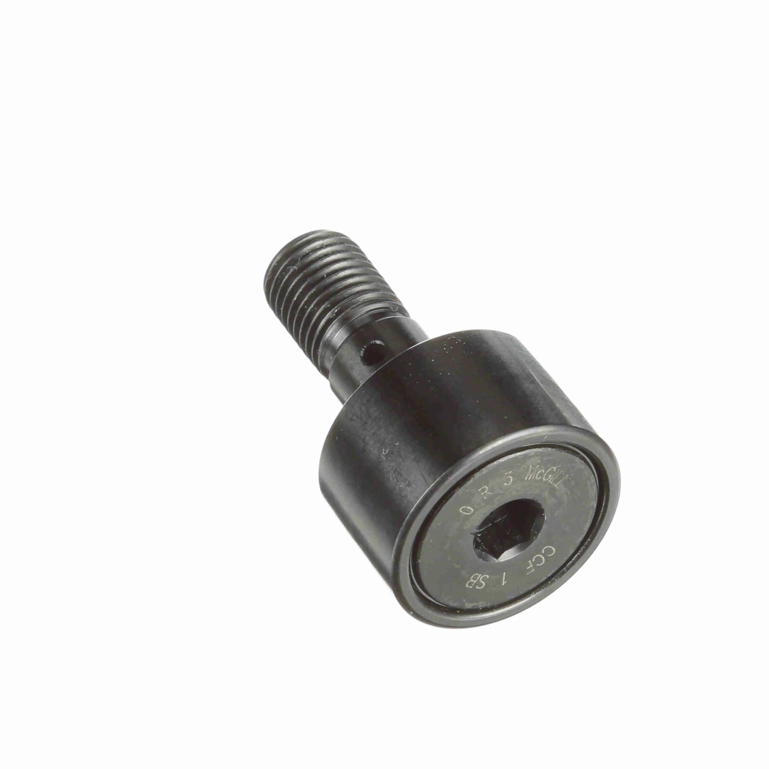 McGill CCF 1 SB CAMROL® Crowned Inch Cam Follower - Stud Mount Roller - Hex Hole - Sealed