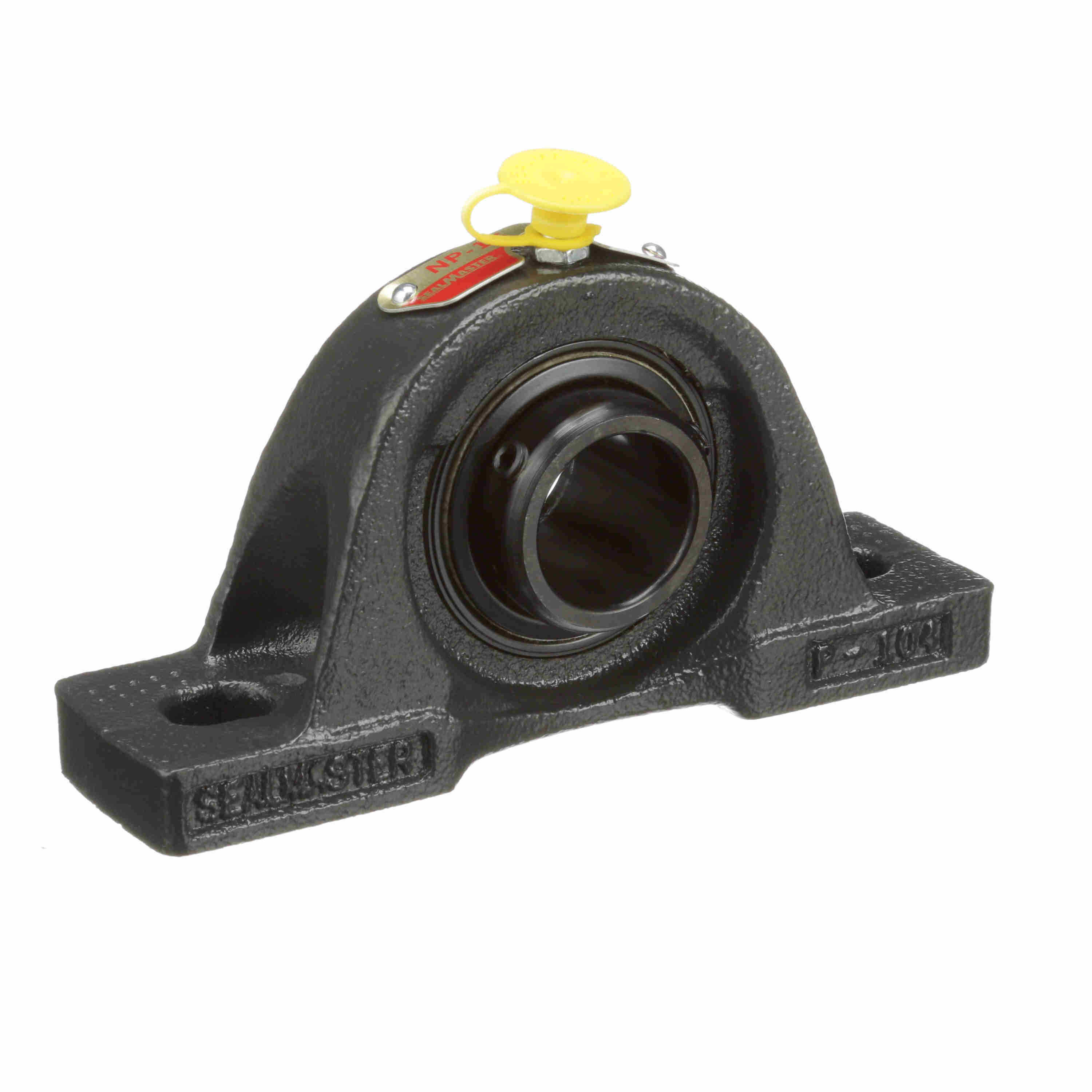 Sealmaster MP-39 Mounted Cast Iron Two Bolt Pillow Block Ball Bearing Black Oxided - Setscrew Lock