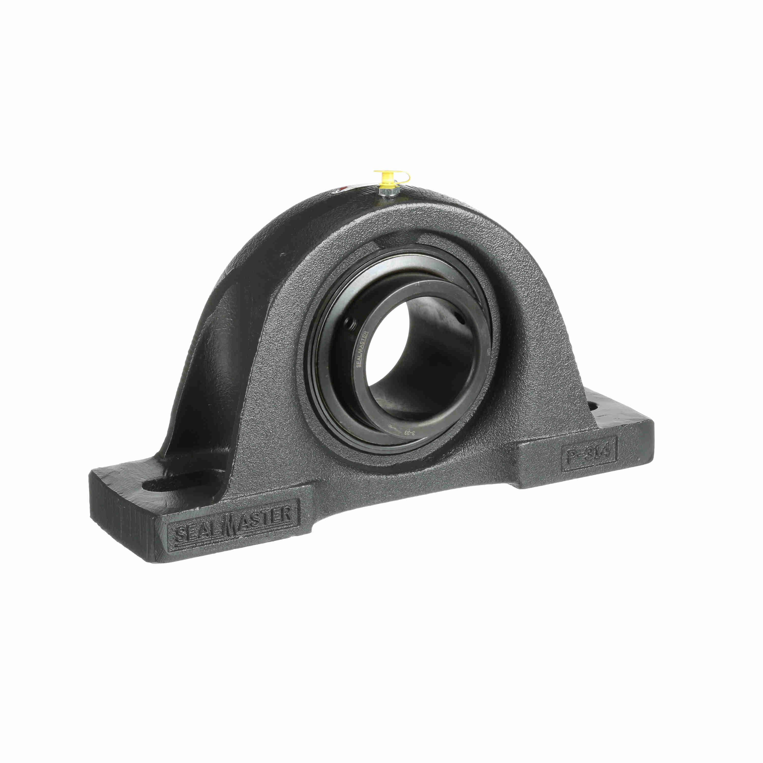 Sealmaster MP-51 Mounted Cast Iron Two Bolt Pillow Block Ball Bearing teel, Black Oxided - Setscrew Lock