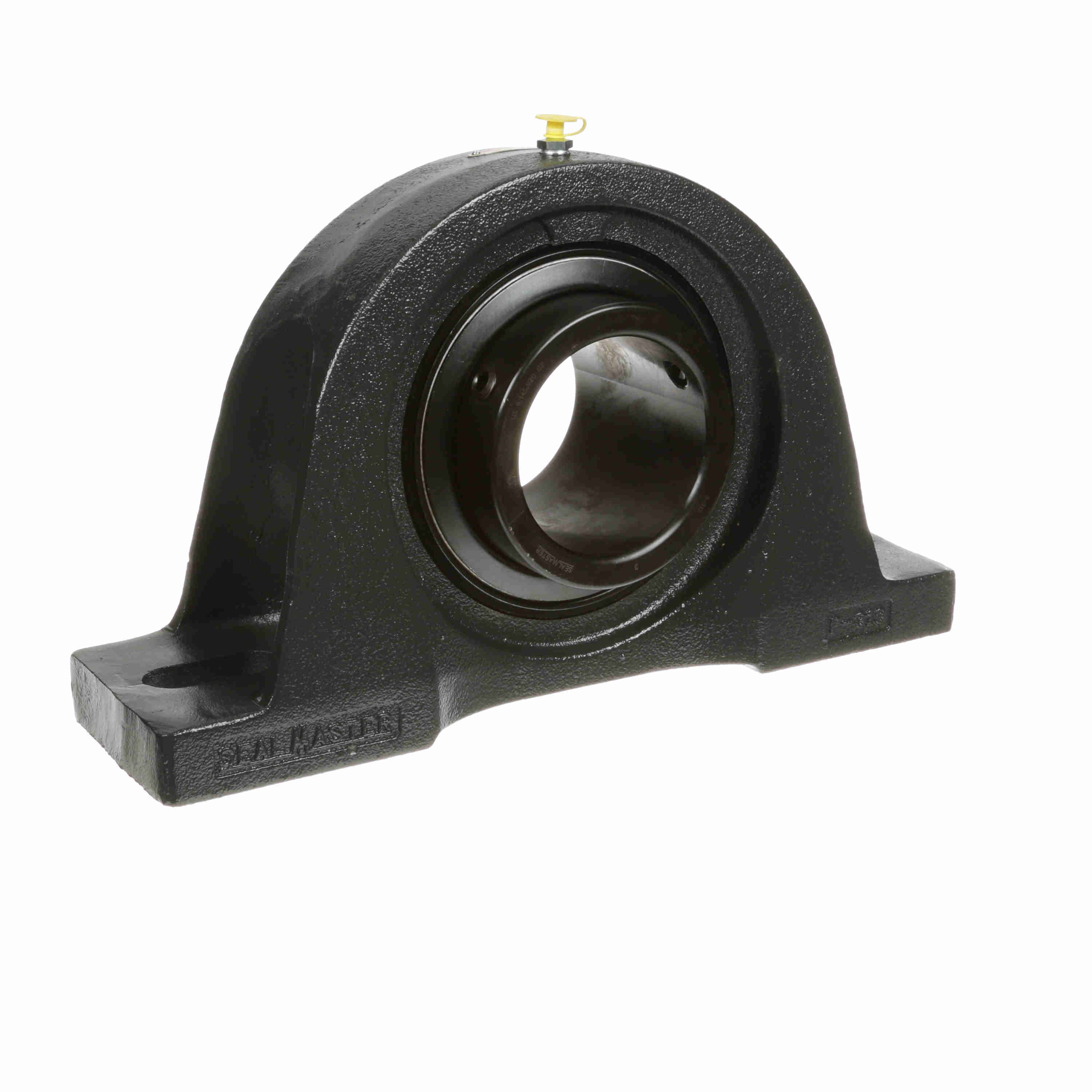 Sealmaster MP-63 Mounted Cast Iron Two Bolt Pillow Block Ball Bearing teel, Black Oxided - Setscrew Lock