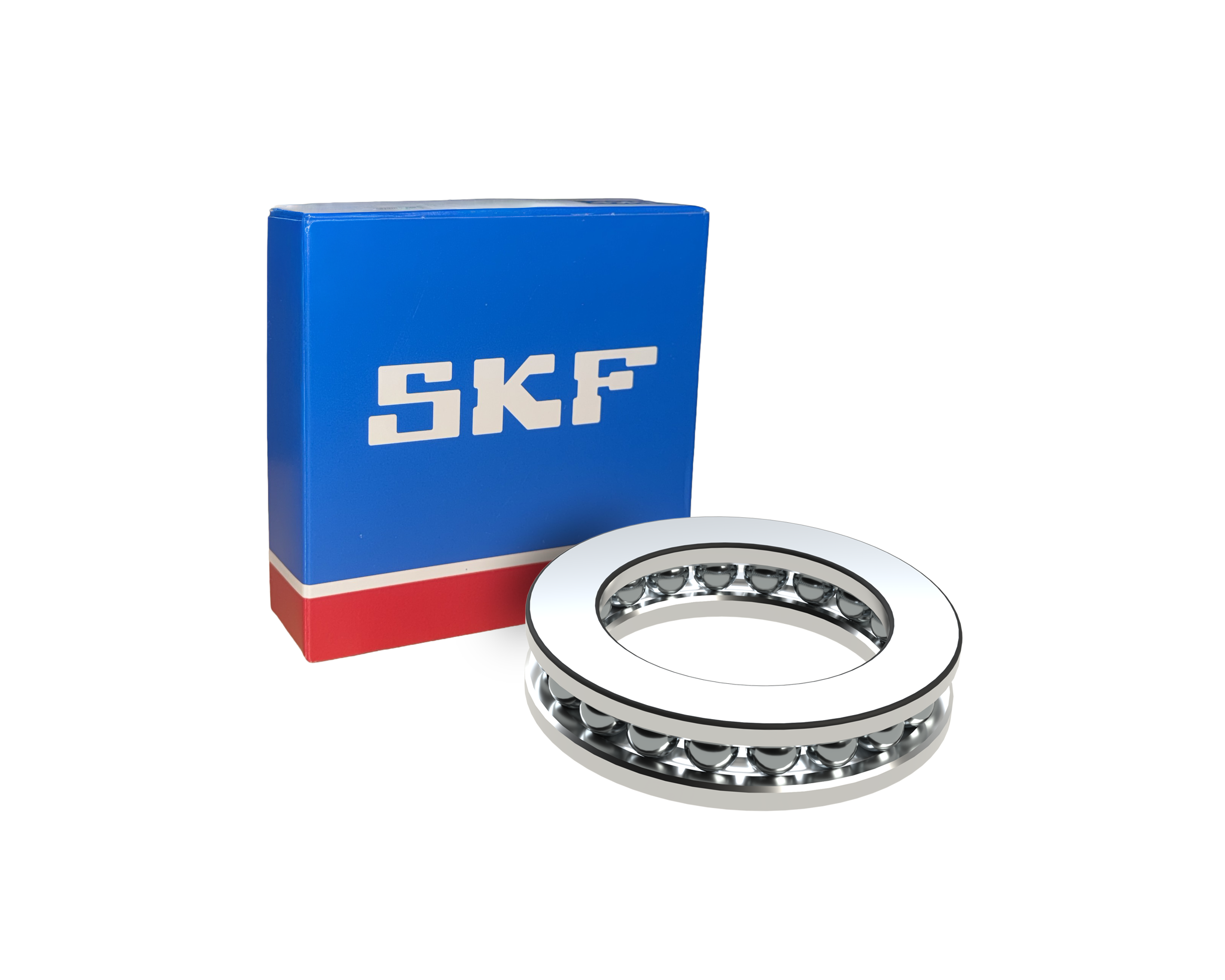 SKF BA5 Axial Deep Groove Ball Bearing - 5 mm ID, 12 mm OD, 4 mm Width