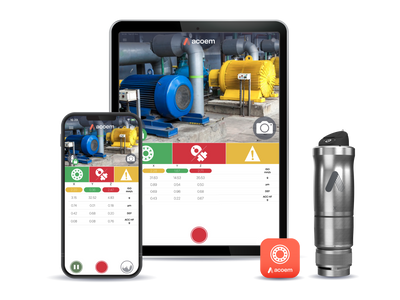 Acoem Bearing Defender - Diagnostics Tool, Wireless, iOS & Android, ISO 10816-3