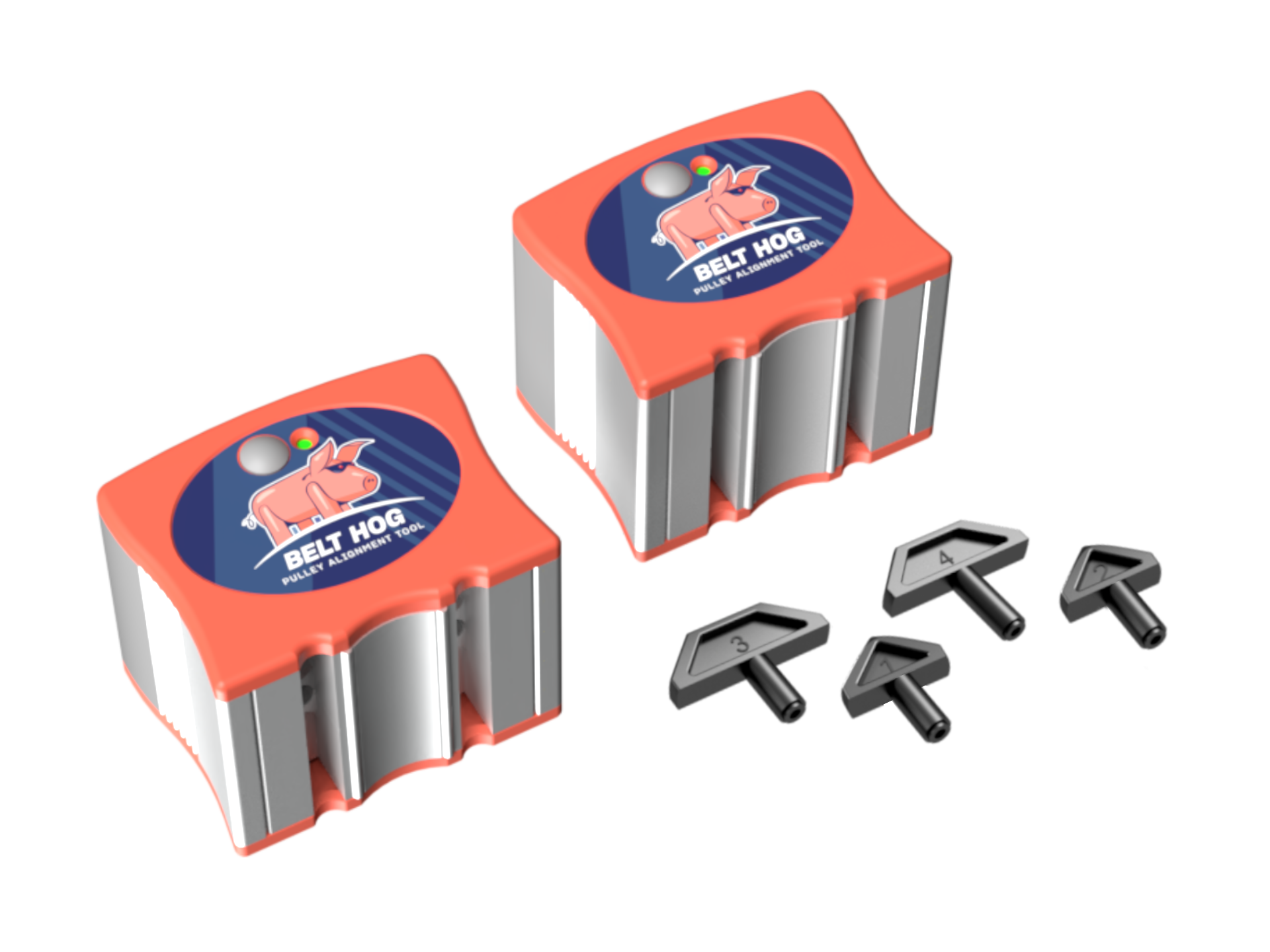 laser units belt hog 2