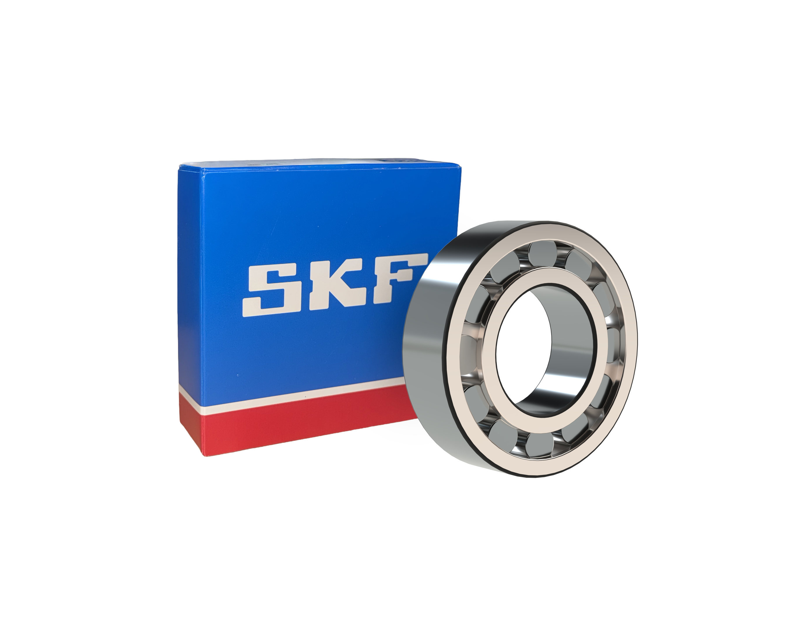 SKF NCF2948 CV Cylindrical Roller Bearing - 240 mm ID, 320 mm OD, 48 mm Width, Cylindrical Bore, Normal