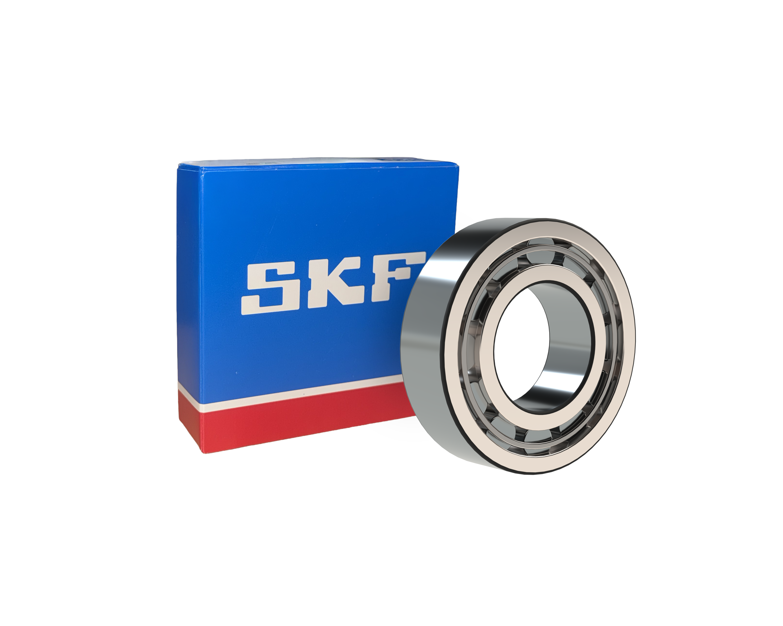 SKF RNU306 Cylindrical Roller Bearing - 42 mm ID, 72 mm OD, 19 mm Width, Cylindrical Bore, Normal
