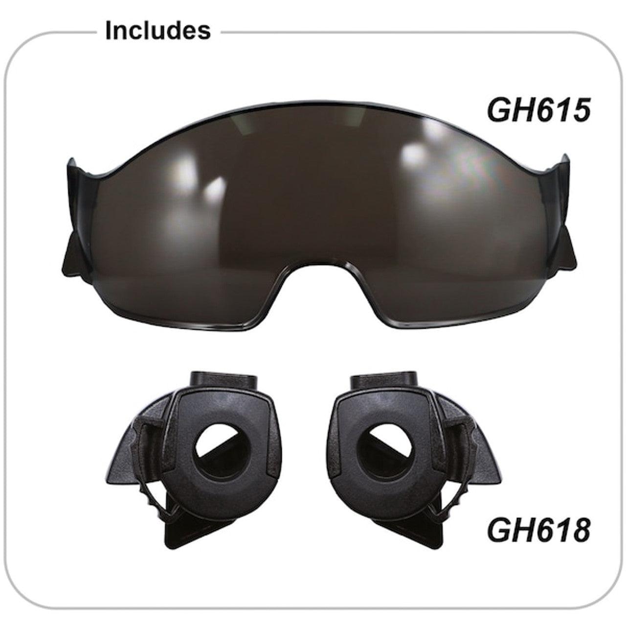 General Electric Protective Eye Shield Kit Smoke Lenses (GH601)